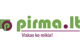 E-parduotuvė www.pirma.lt